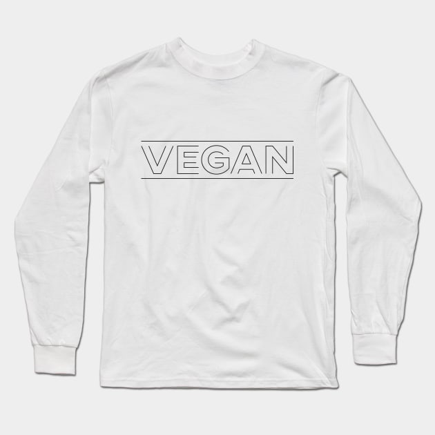 Vegan Vegetarian Veganism - Be Vegan & Be Vegetarian Long Sleeve T-Shirt by LunaticStreetwear